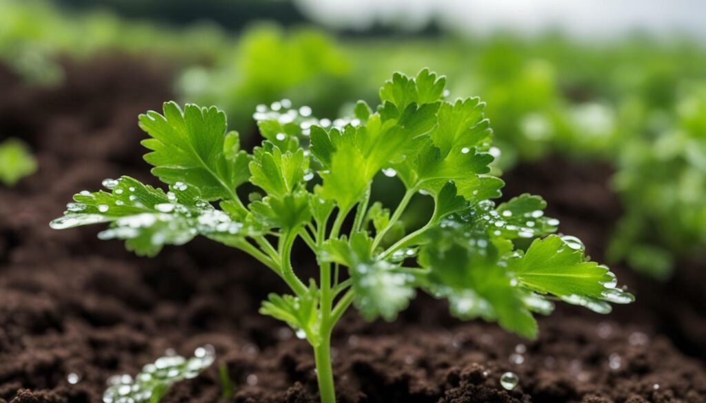 Cultivo de Cilantro