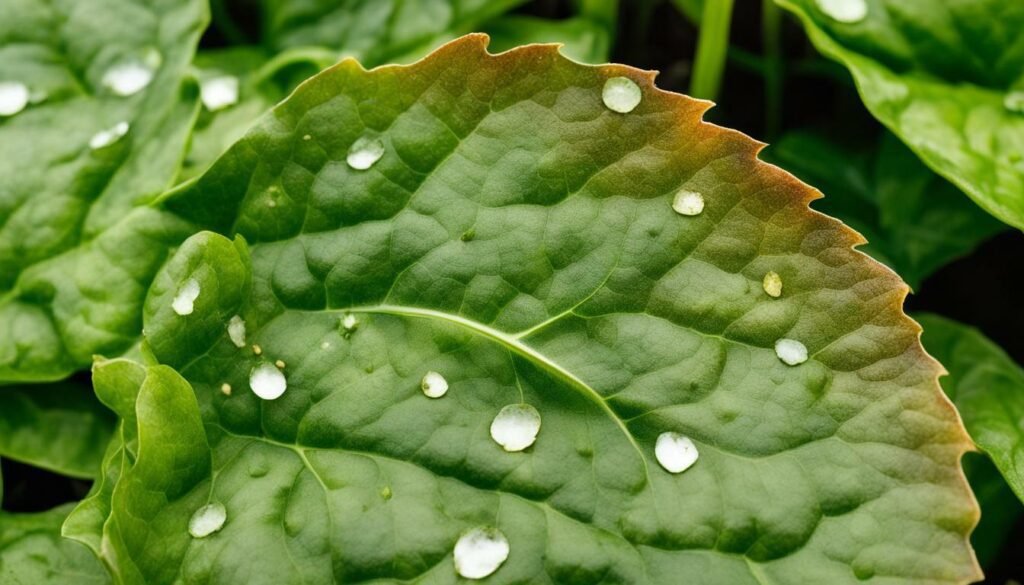 Plagas y enfermedades en el cultivo de espinacas