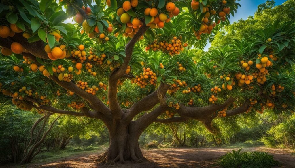 árbol de chirimoyo