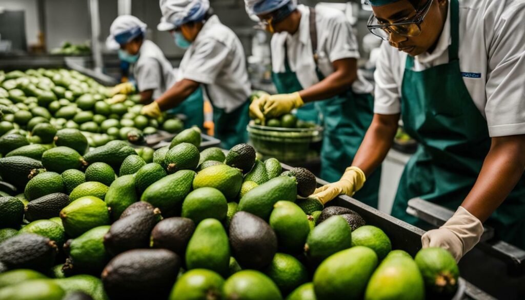 manejo poscosecha del aguacate