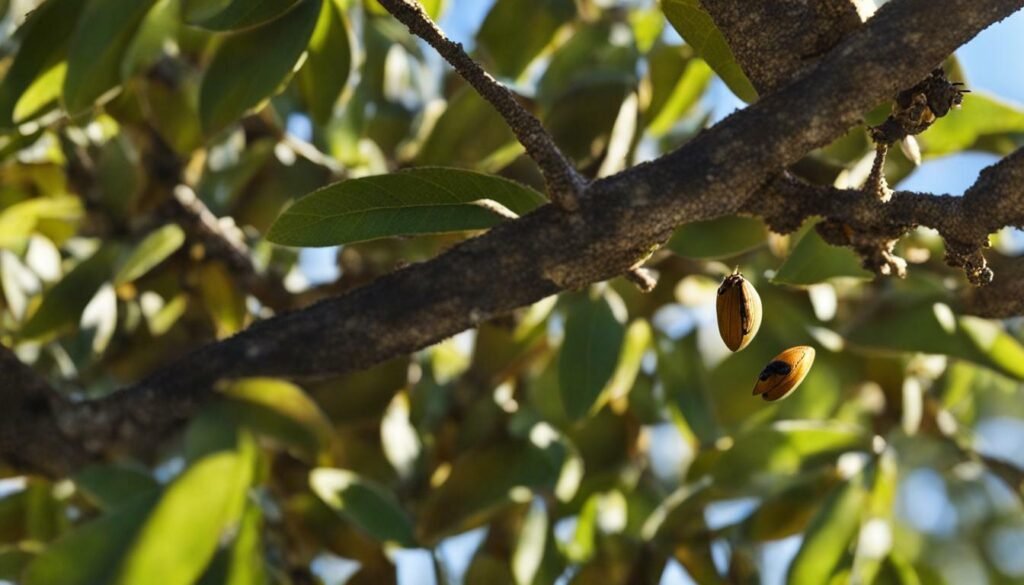 plagas y enfermedades del cultivo de almendra