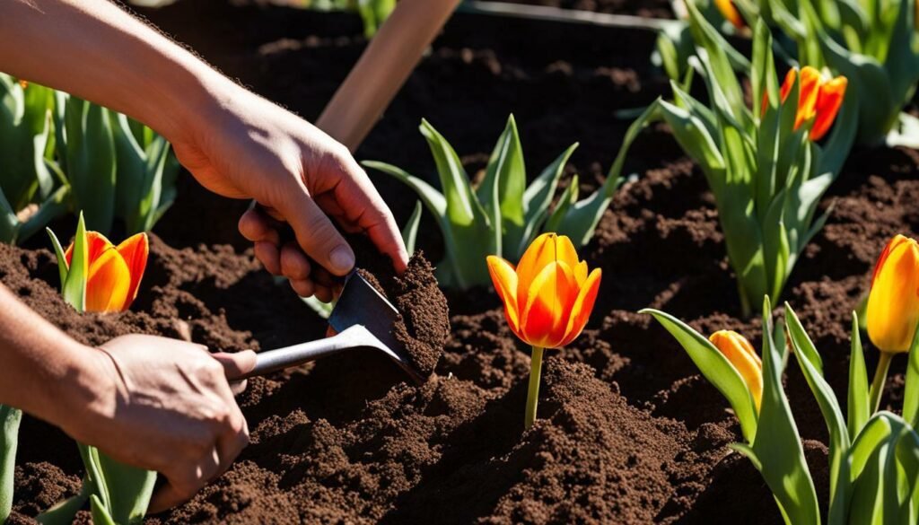 plantar tulipanes en primavera