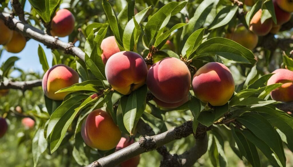 poda del nectarino