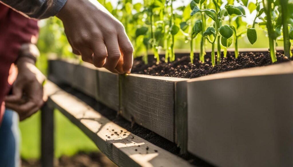 técnicas de cultivo de guisantes