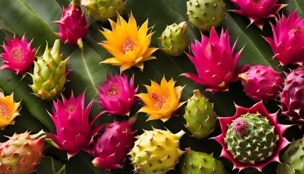 variedades de pitahaya