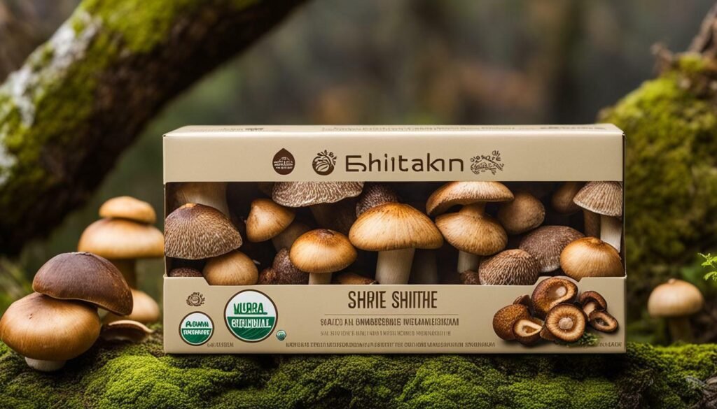 Comercialización champiñon shiitake