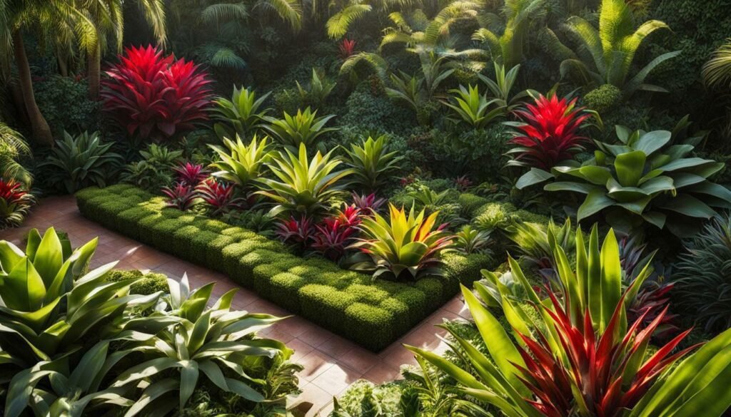 cultivo de bromelia