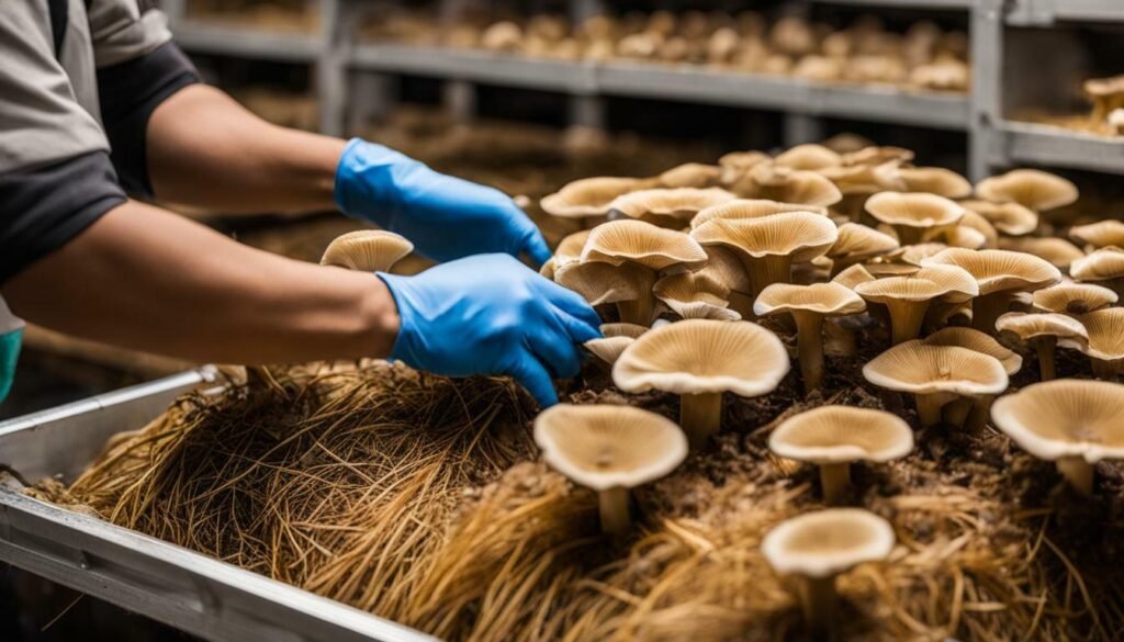 cultivo de champiñones ostra