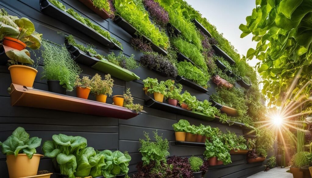 cultivo vertical de hortalizas