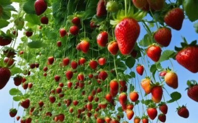 plantar fresas en vertical